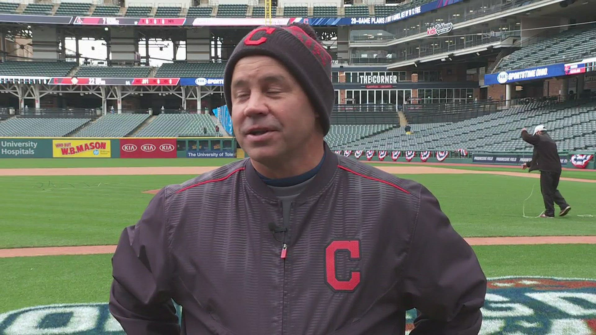 Indians Groundskeeper Interview