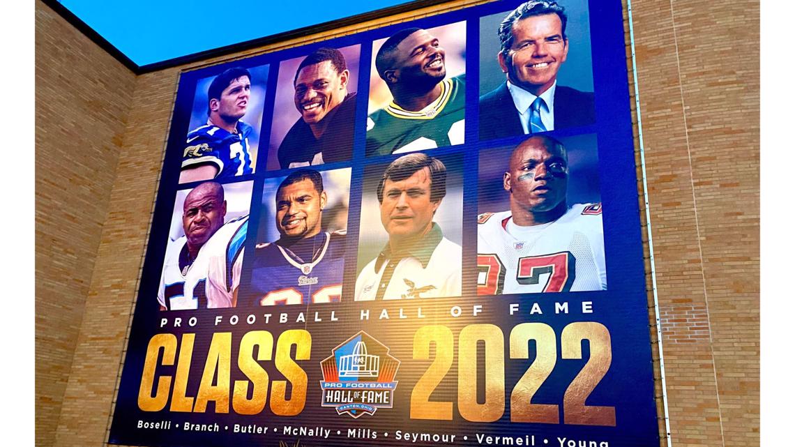 Saturday, Aug. 6: Pro Football Hall of Fame Class of 2022 Enshrinement  Ceremony