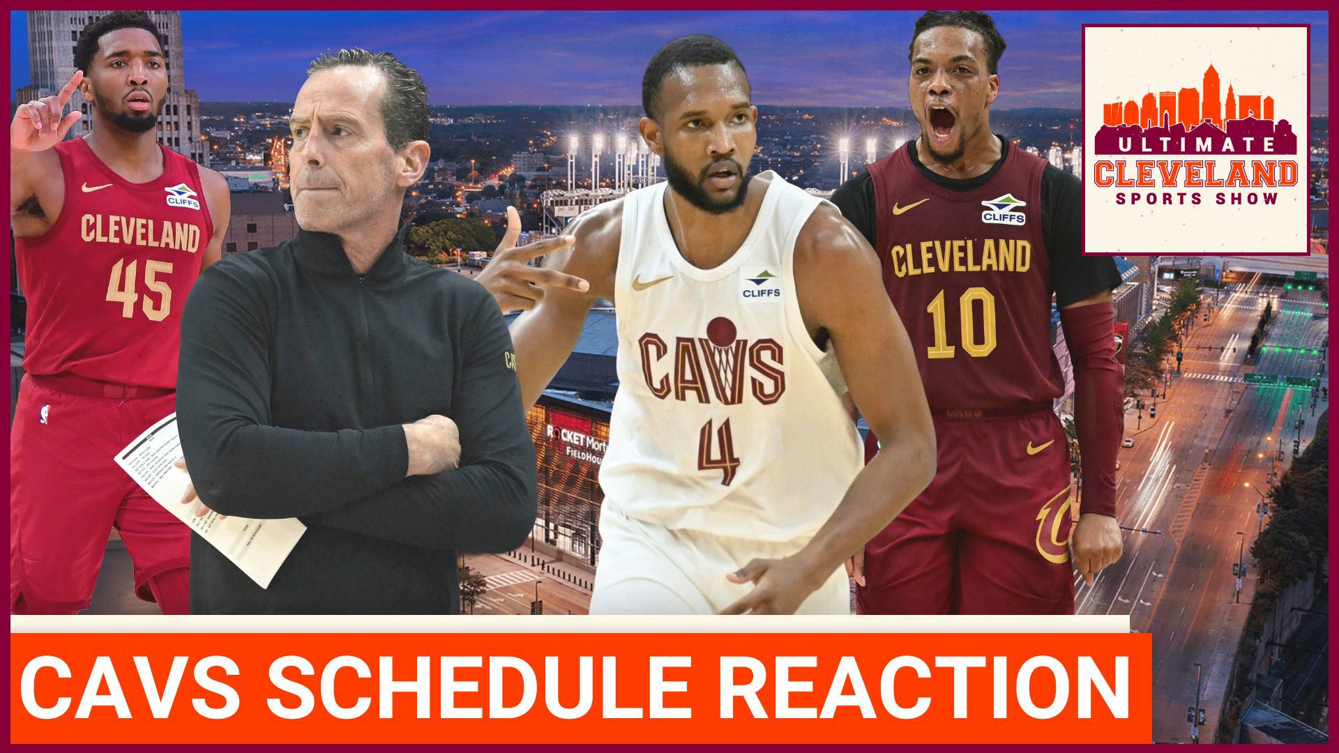 UCSS discusses the Cleveland Cavaliers 2025-26 schedule. 