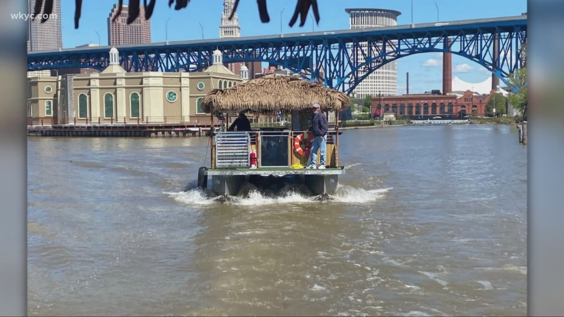 CLE Tiki Barge is the perfect summer activity!