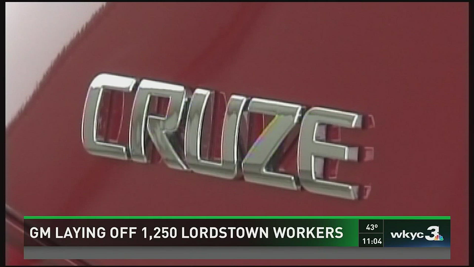 GM laying off 1,250 Lordstown workers