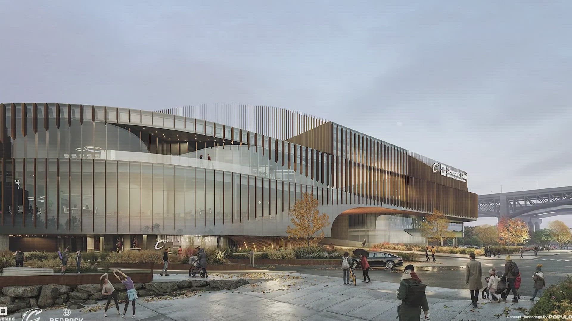 Planners say groundbreaking on the Cleveland Clinic Global Peak Performance Center could take place by the end of this year, pending approval.