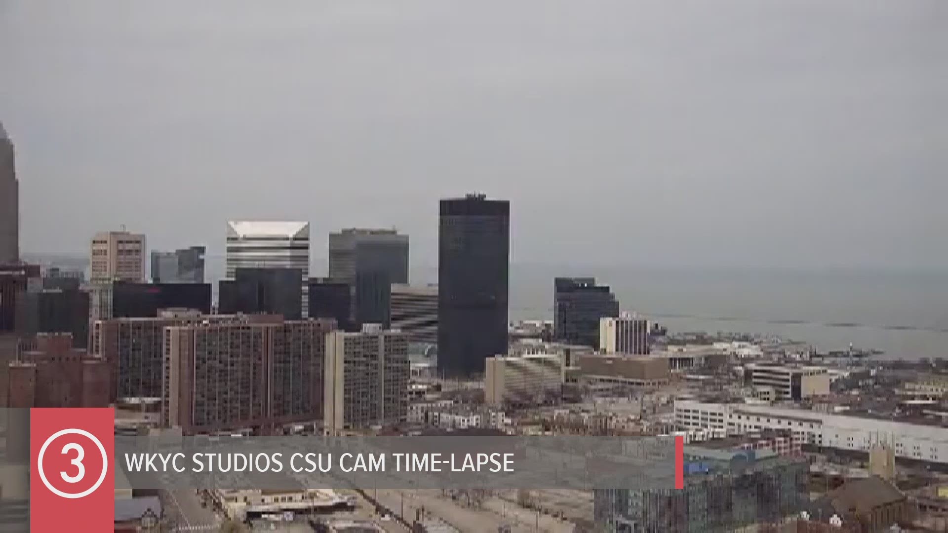 Saturday Cleveland weather timelapse for April 25, 2020