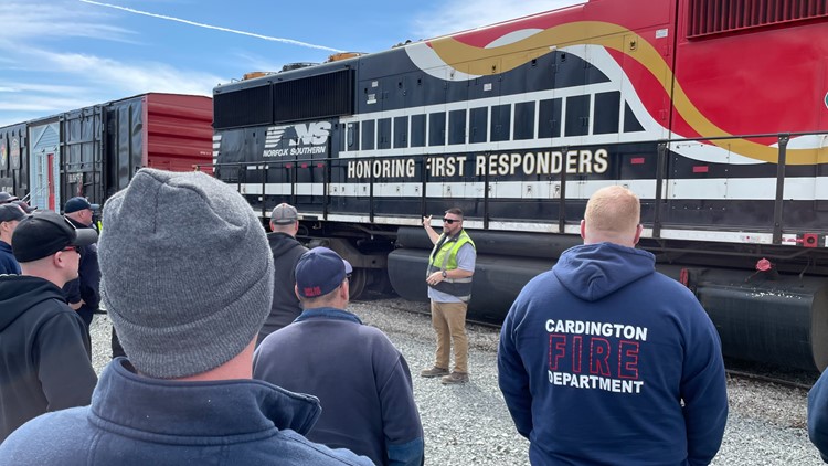 Norfolk Southern begins training first responders for railway emergencies in Bellevue