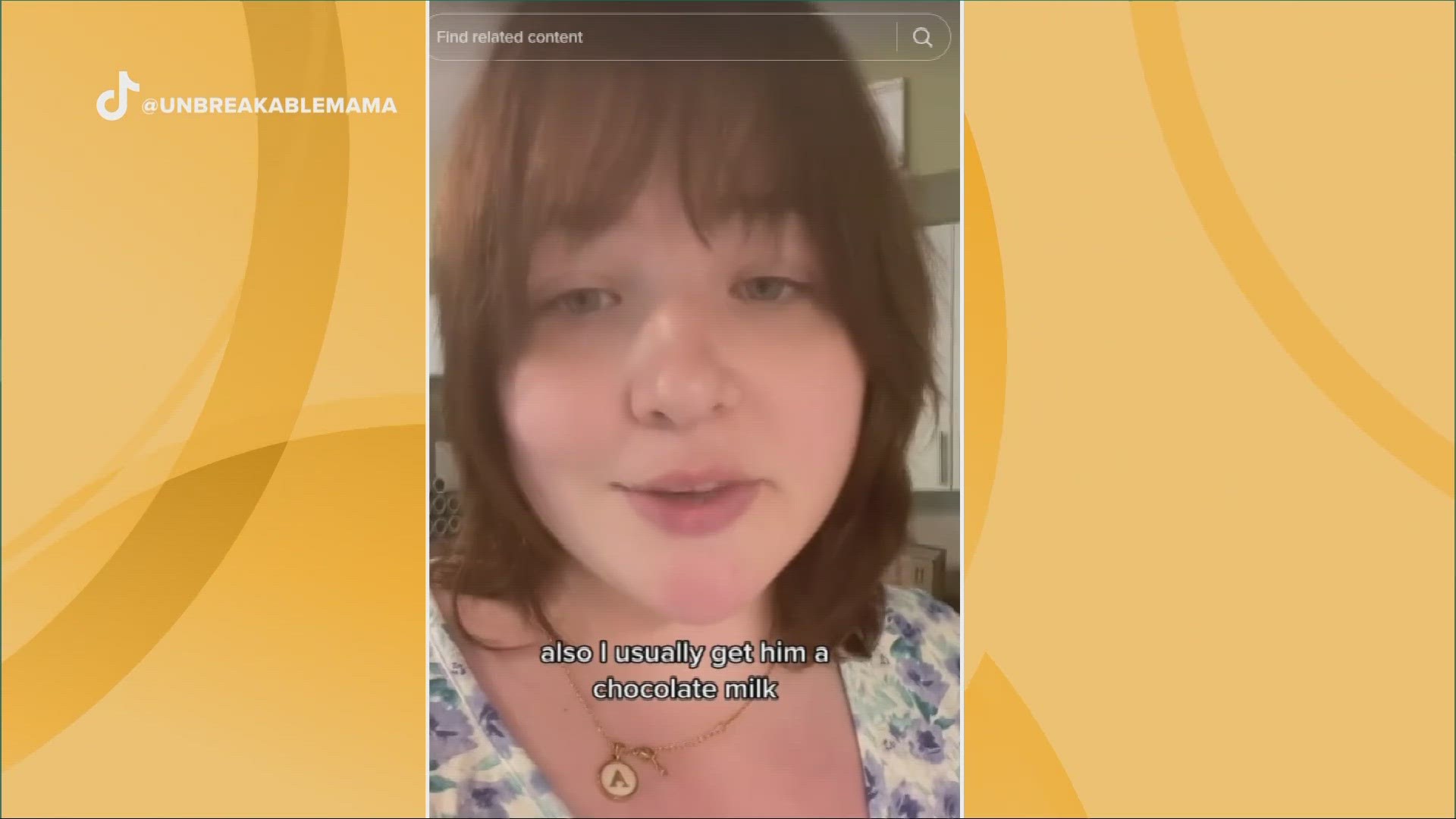 An Akron-area mom has divided the internet after sharing a 40-second TikTok video explaining why she packs her toddler a meal when they go out to dinner.