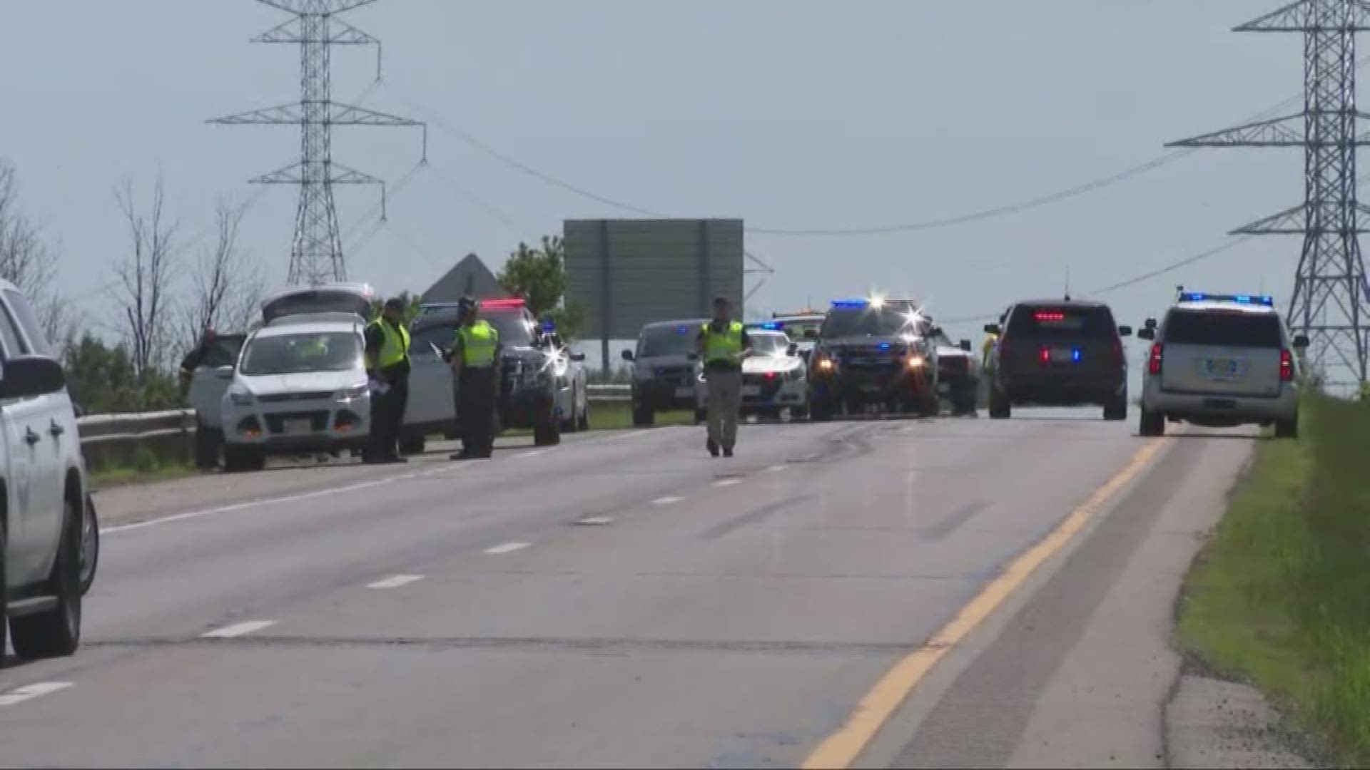 Man dies after being hit by semi truck on I-90 in Avon