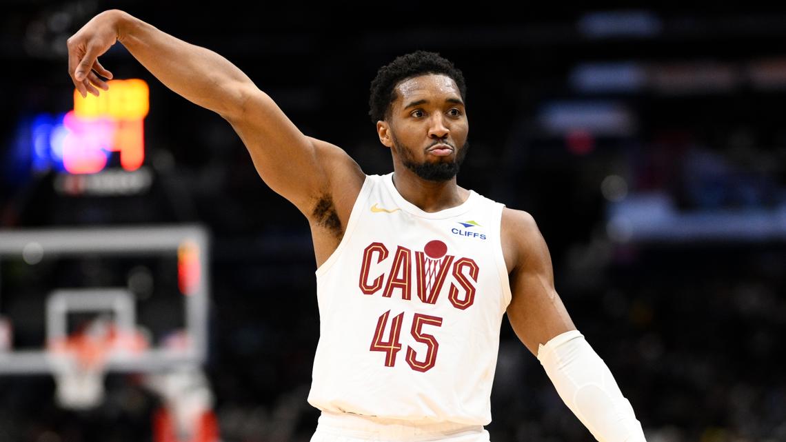 Donovan Mitchell, Evan Mobley help Cavaliers pull away from Wizards 134 ...