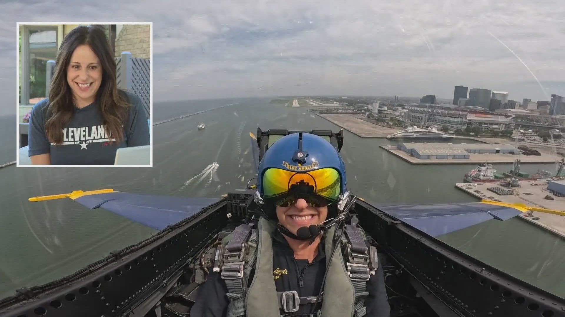 Sara Ziemnik had the chance to ride with the U.S. Navy’s Blue Angels. 3News’ David Greenberg has the story.