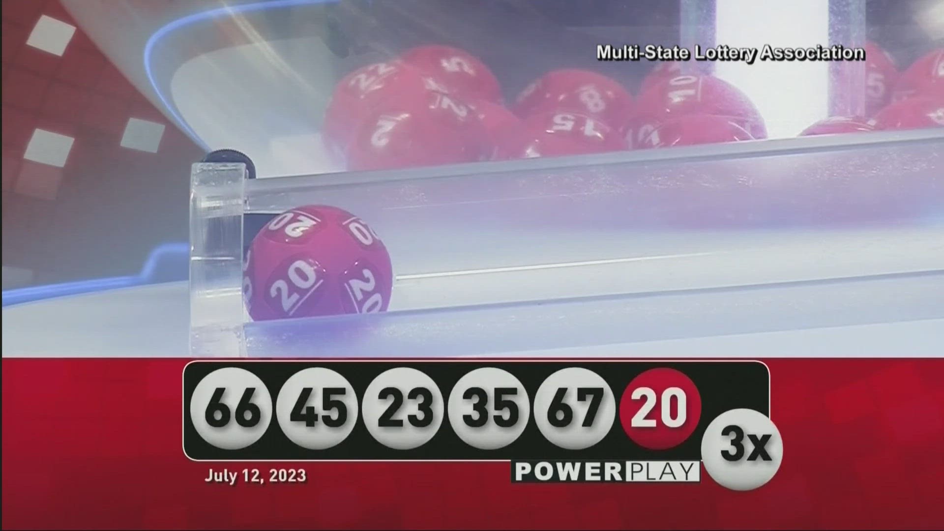 The jackpot now grows to an estimated $875 million for the next Powerball drawing, which is set for Saturday, July 15, at 10:59 p.m.