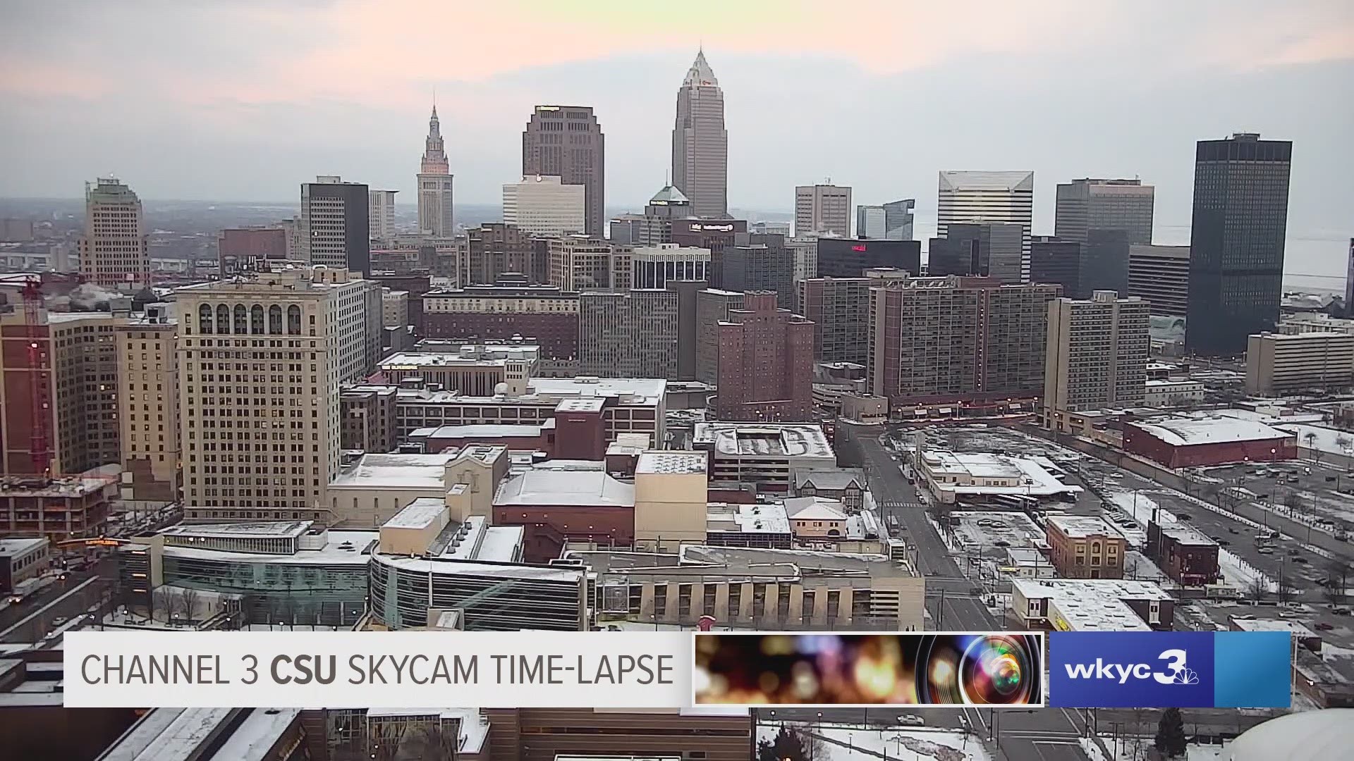 Thursday was a mostly cloudy, but dry day, across northern Ohio. Check out our all day weather time-lapse from the Channel 3 CSU Skycam from sunrise to 5 pm. #3weather