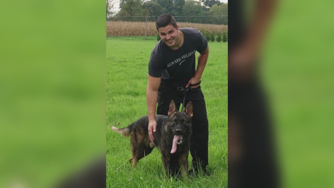 Shaker Heights officer surrenders K-9