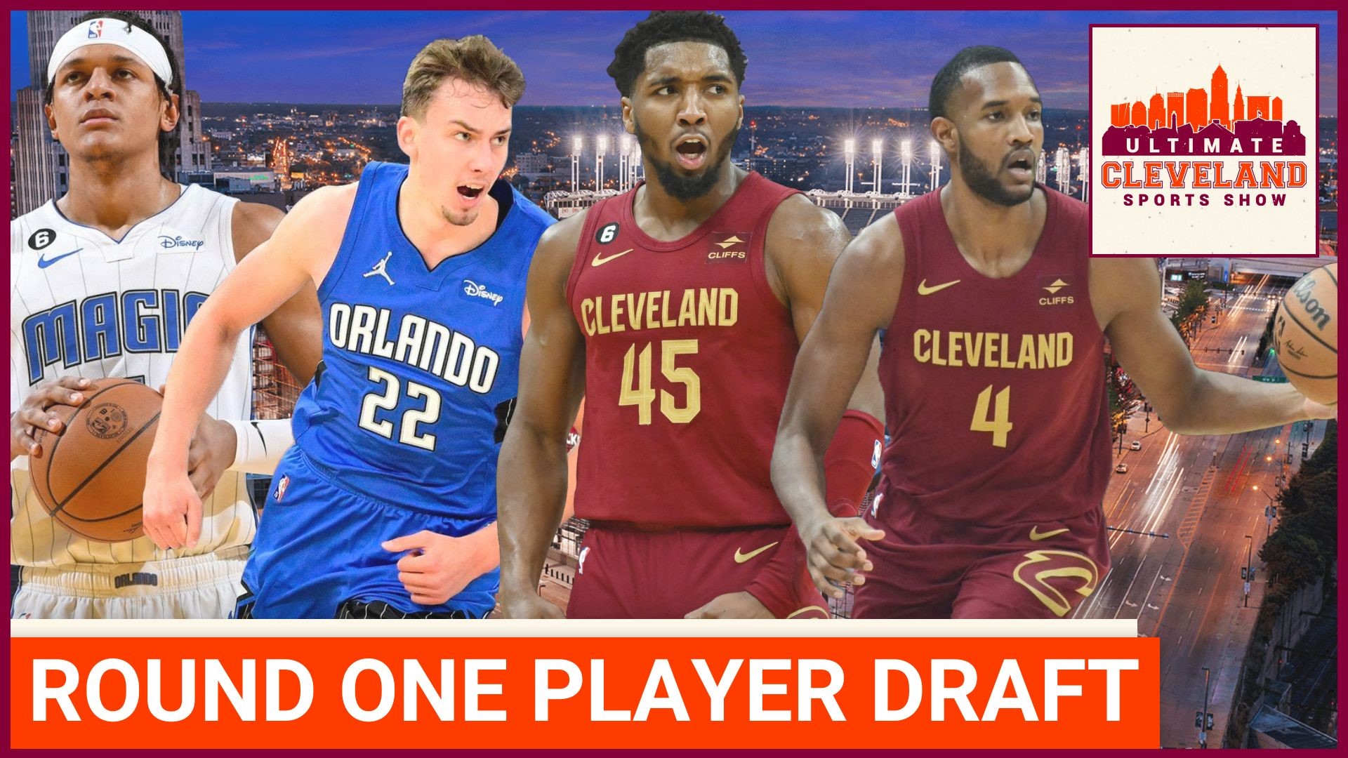 Do the Cavaliers have a better roster than the Orlando Magic? UCSS does a ten-player draft, including players from both teams