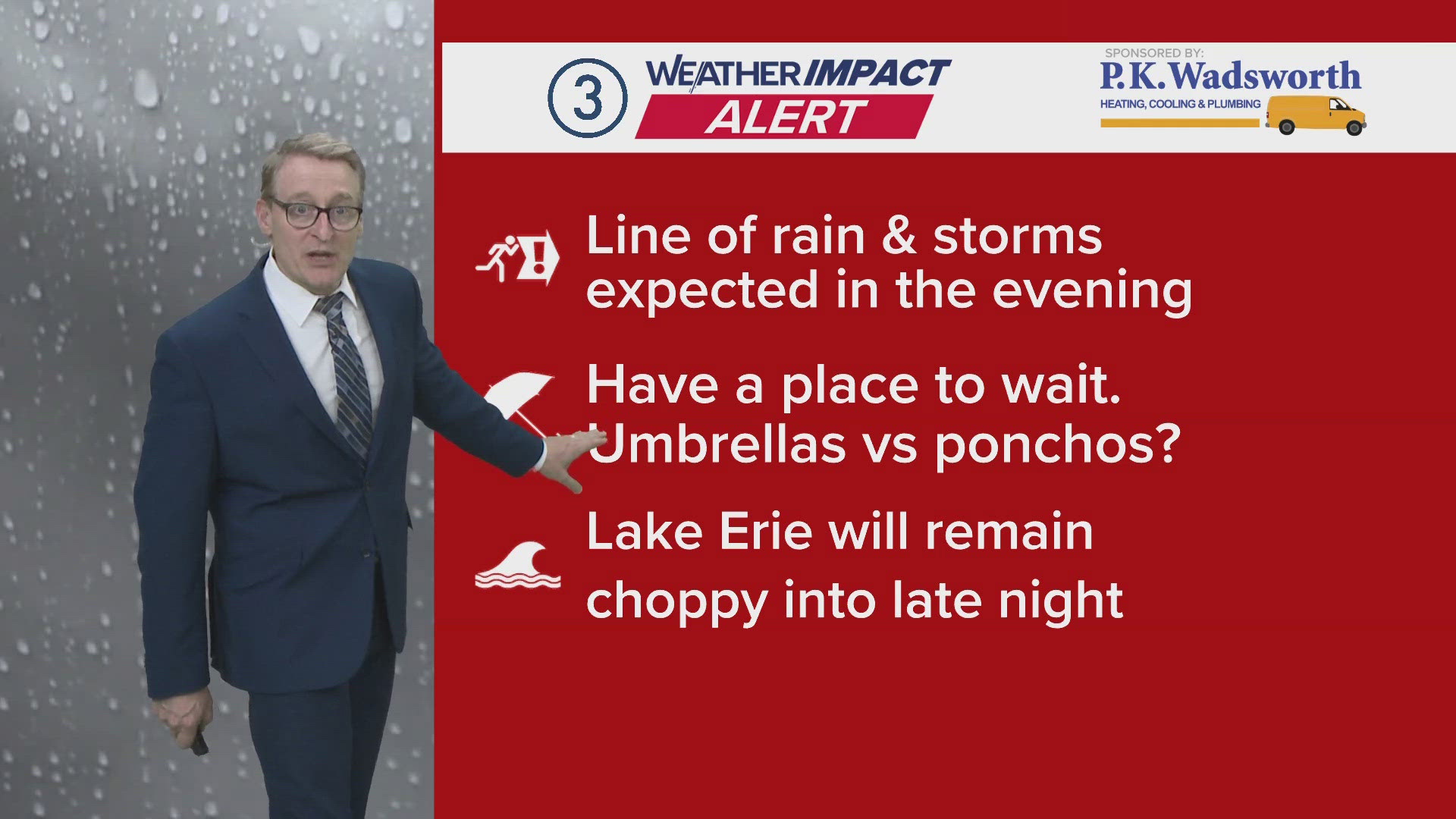 Weather Impact Alert: Saturday evening storms heading to Northeast Ohio ...