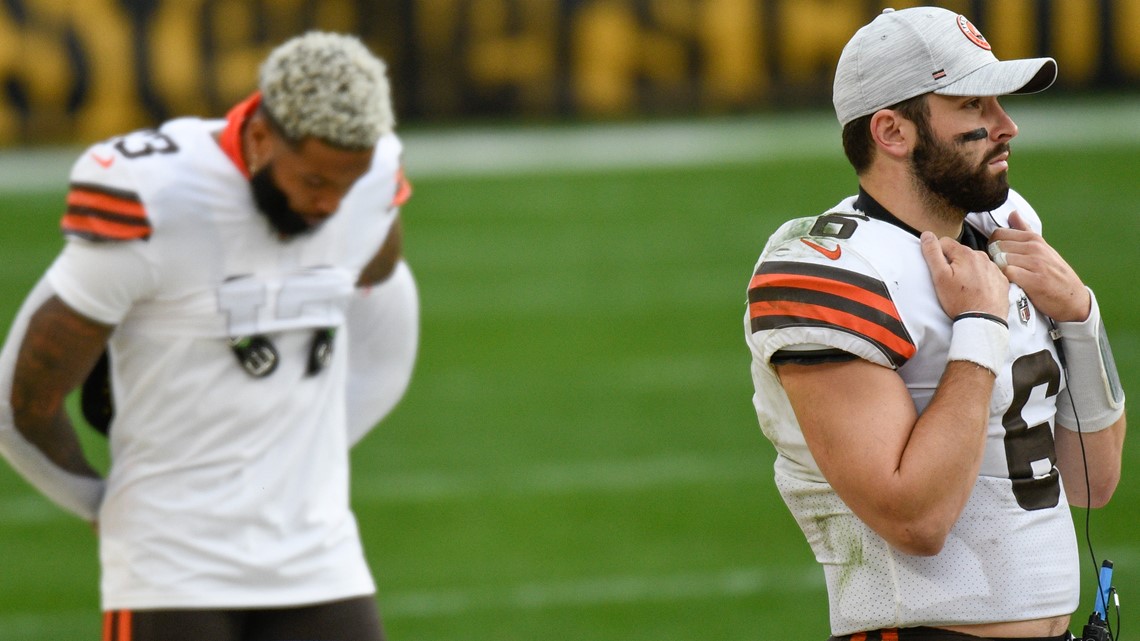 Yup, Odell Beckham showed up: Here's video of the ex-Giants WR and Browns  QB Baker Mayfield arriving for Week 1 game 