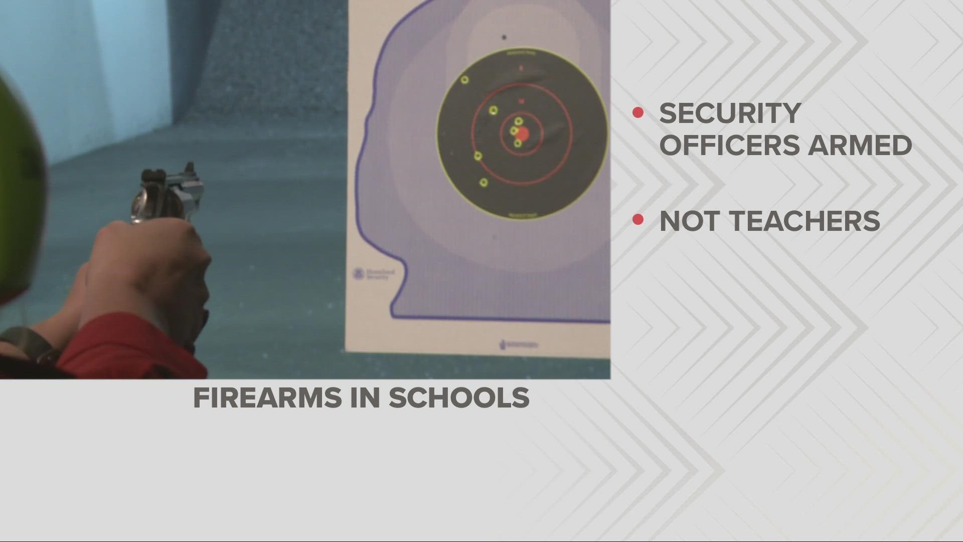 CMSD says 'the presence of undertrained or improperly trained persons armed with firearms in our schools would create a dangerous environment.'