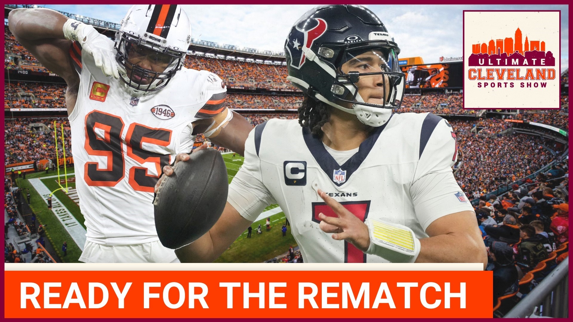 For the second time in less than a month, the Cleveland Browns are preparing to take on the Houston Texans.

Joe Flacco, Amari Cooper & Kevin Stefanski destroyed the