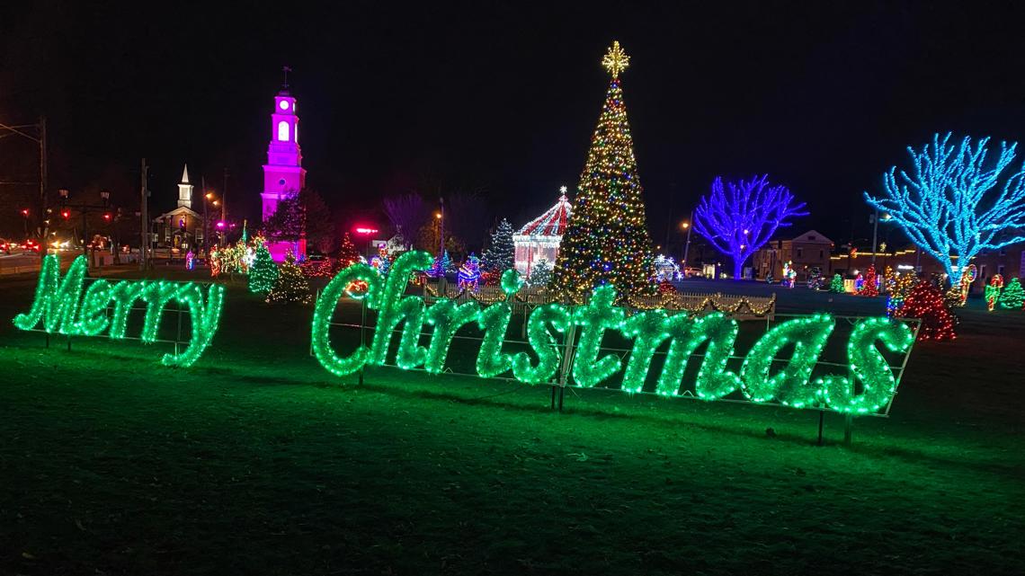 Photos Strongsville holiday light display for 2021 Christmas season