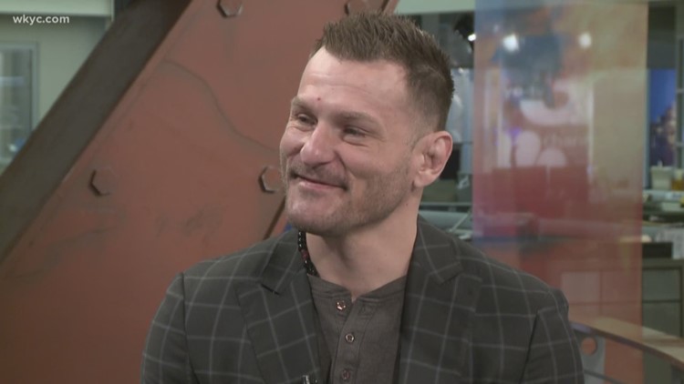 UFC fighter Stipe Miocic congratulates Cleveland on job well done hosting 2019 MLB All-Star Game