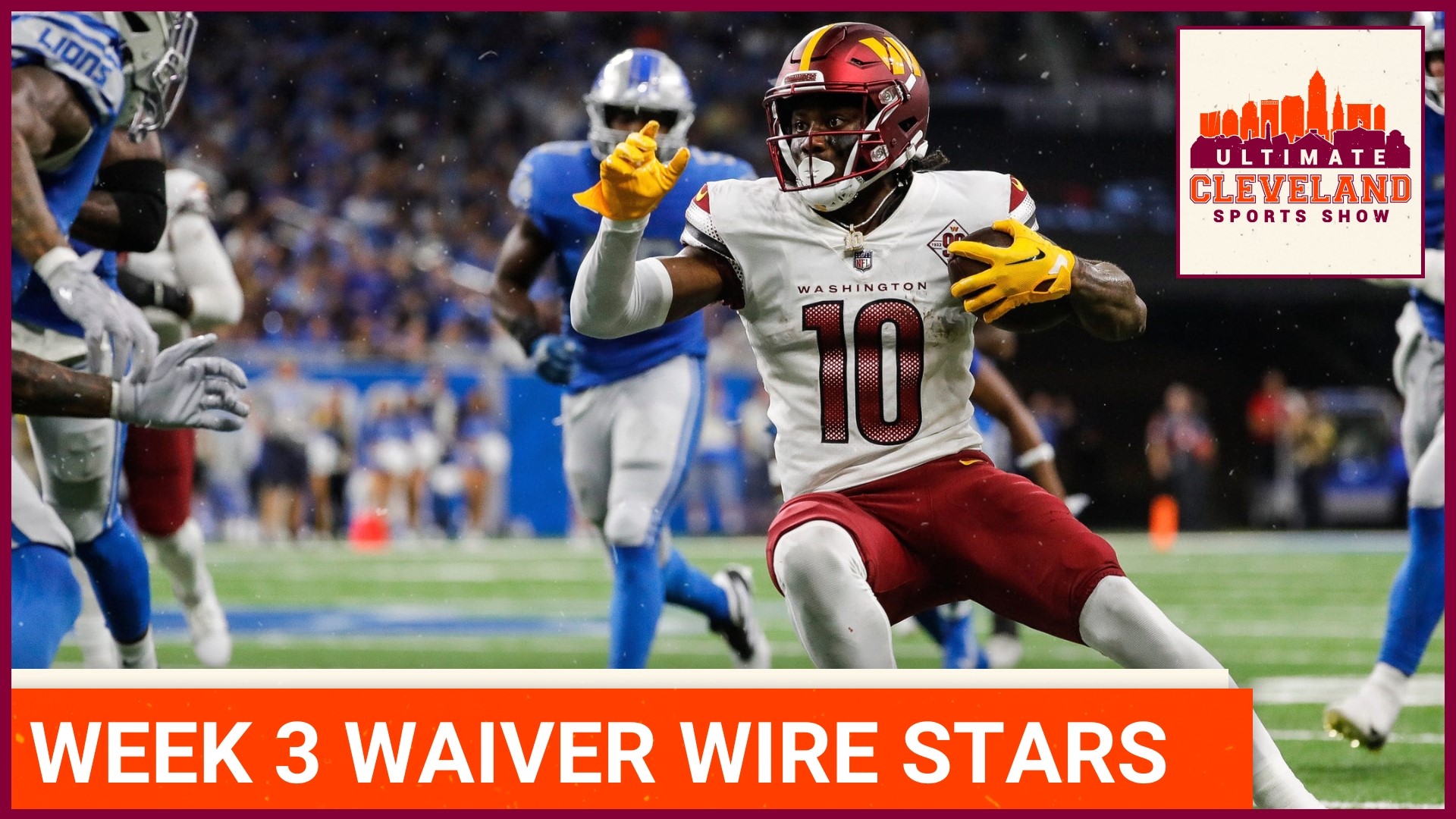 Curtis Samuel is a MUST GRAB this week on the waiver wire. Senior Fantasy Writer Dave Richard joins the UCSS panel to help set those Fantasy Football lineups