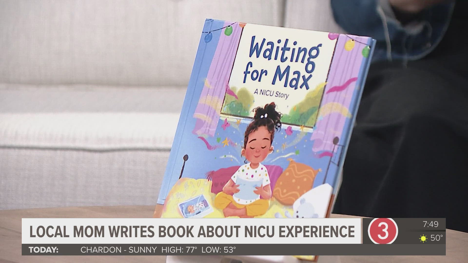 Northeast Ohio mom shares NICU journey in new book 'Waiting for Max