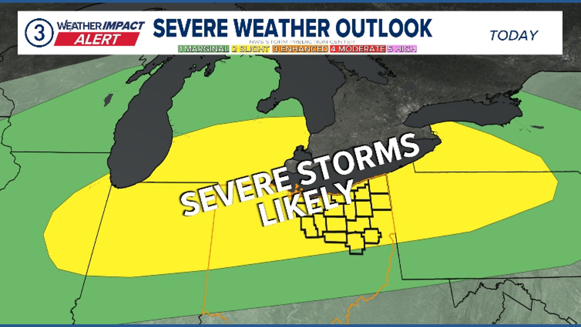 Weather Impact Alert: Strong storms, heavy rain this evening | wkyc.com