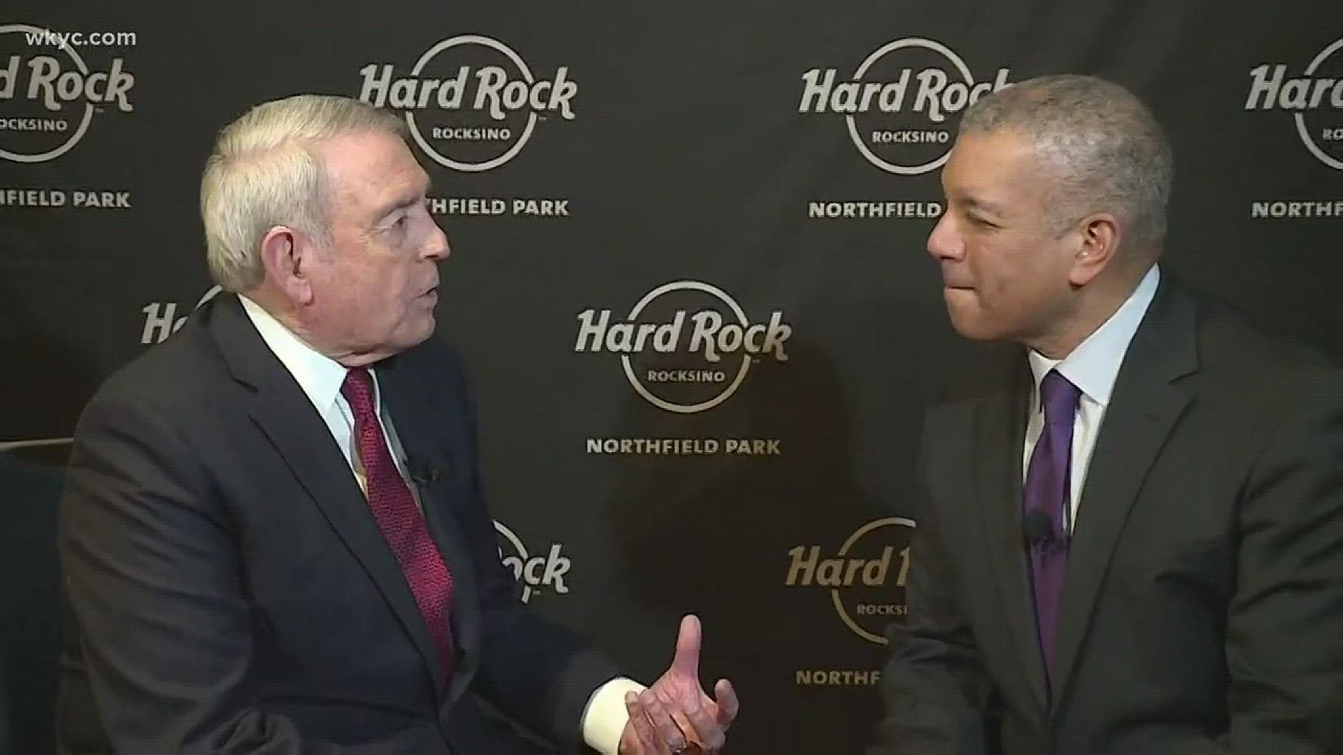 WKYC's Russ Mitchel catches up with former CBS colleague Dan Rather
