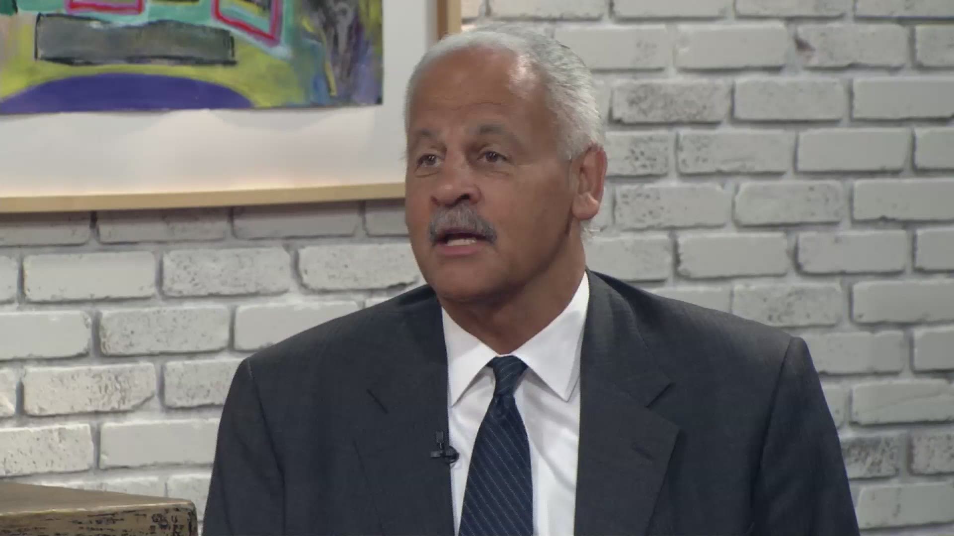 June 14, 2019: 'It’s about identity as a foundation for development, and so I kind of lost mine because of my relationship with Oprah and having to be defined by my relationship and defined by race,' Stedman Graham said. He also discussed more details of his newest book, Identity Leadership.