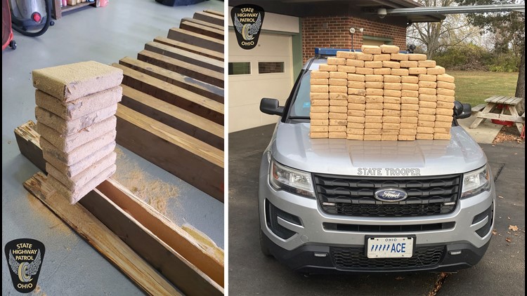 Ohio State Highway Patrol troopers seize $9 million  worth of cocaine