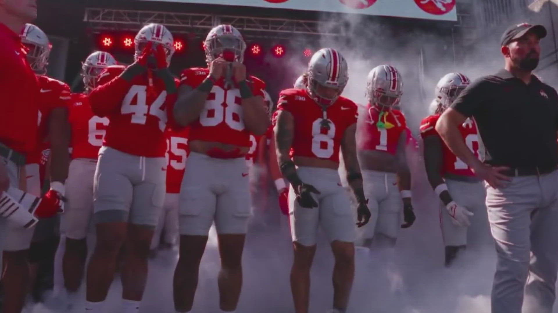 Ohio State President Ted Carter Jr. talks with 3News.