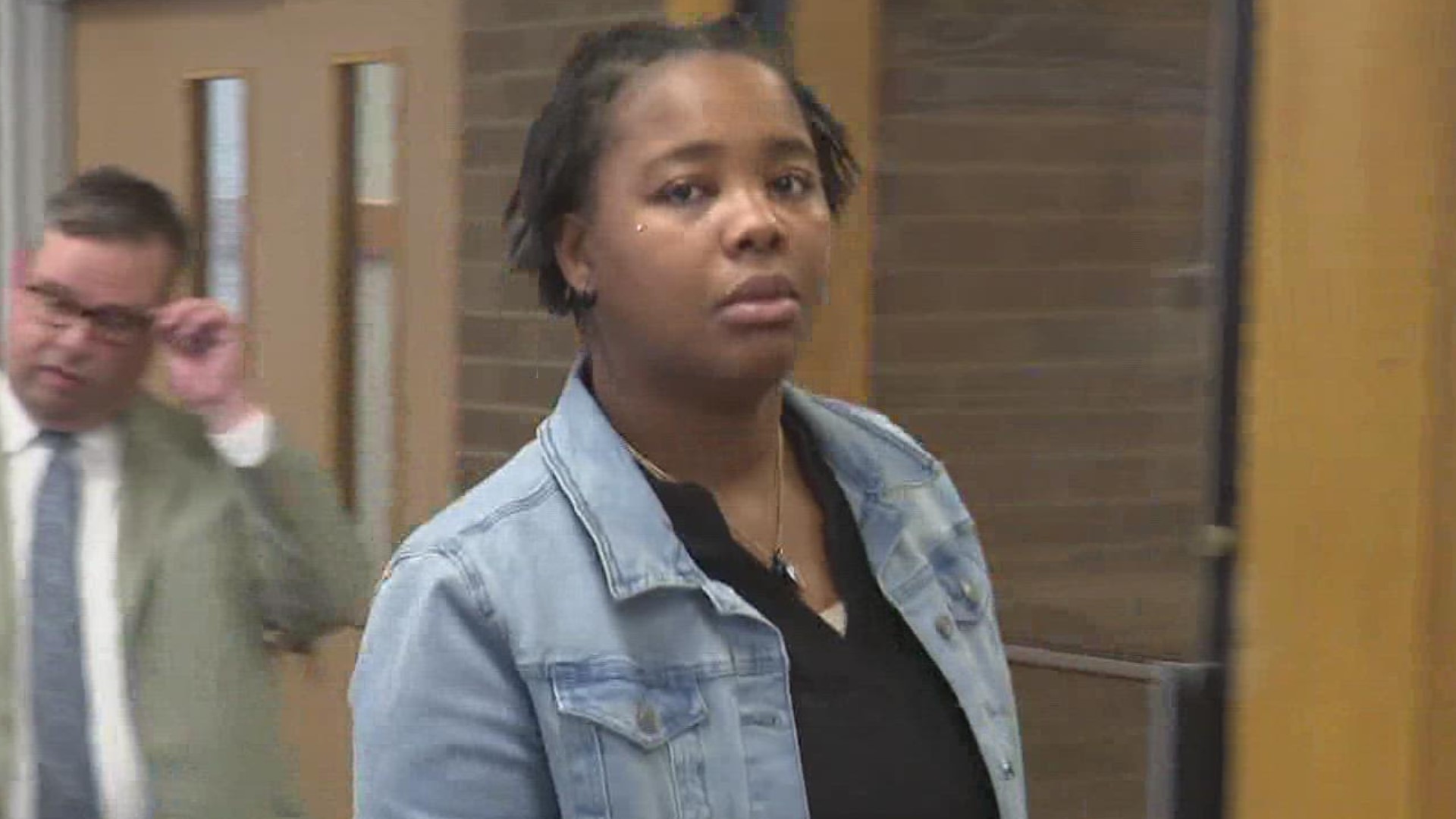 Tynicka Allen has been charged with causing the crash that killed two boys, including her son, during an Akron funeral procession.
