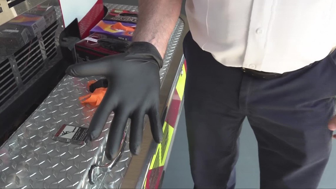 Minerva company creates gloves that protect against fentanyl