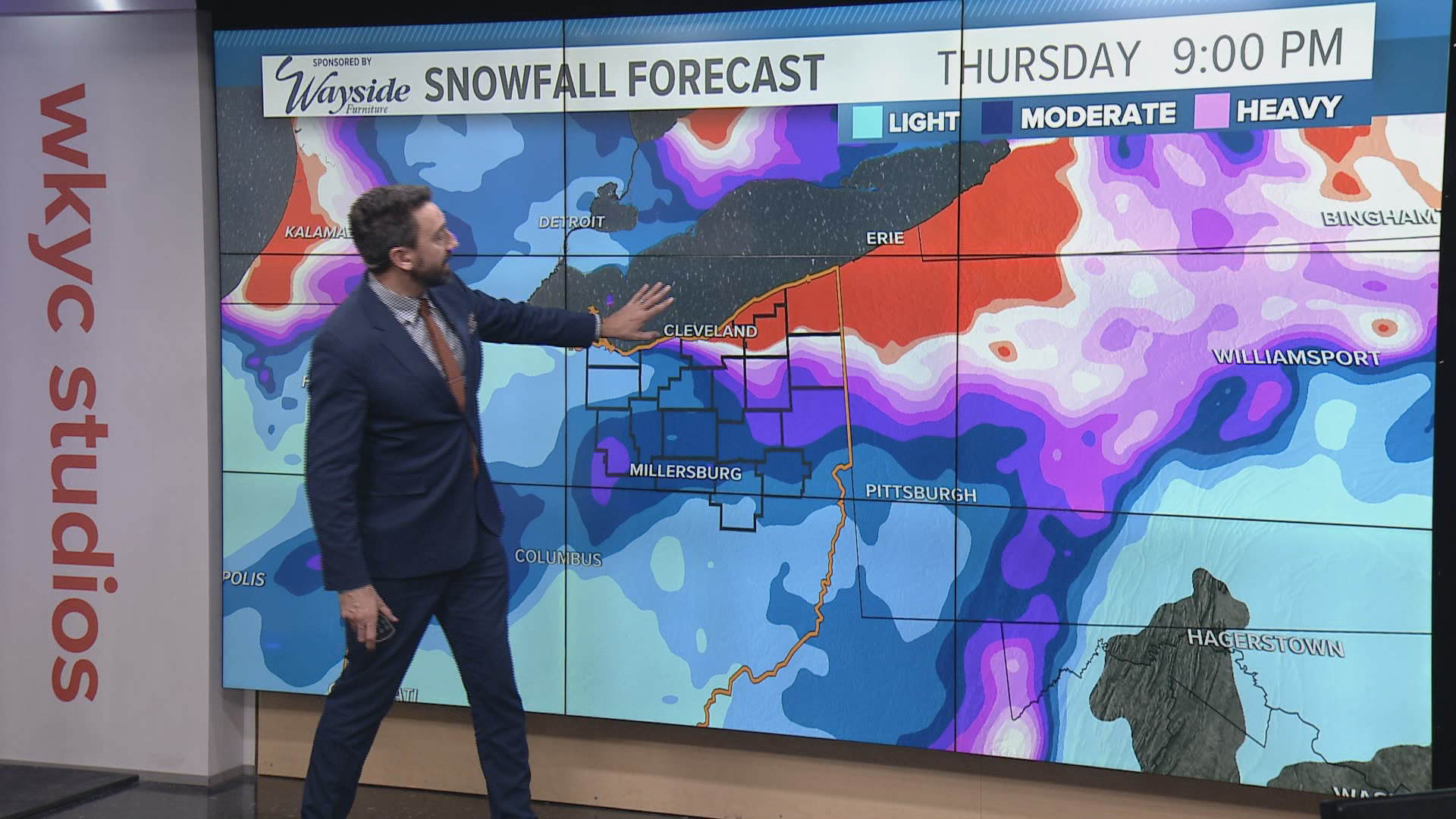 Weather Impact Alerts start Wednesday evening and go through Friday as our first storm system moves in just in time for those late Wednesday and early Thanksgiving.