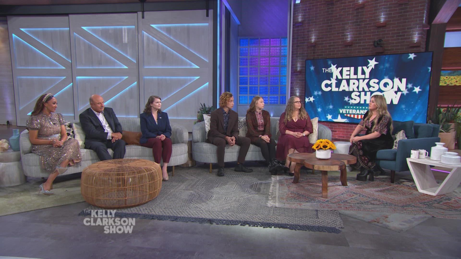 Two military families from the Cleveland area will be featured on "The Kelly Clarkson Show" Thursday.