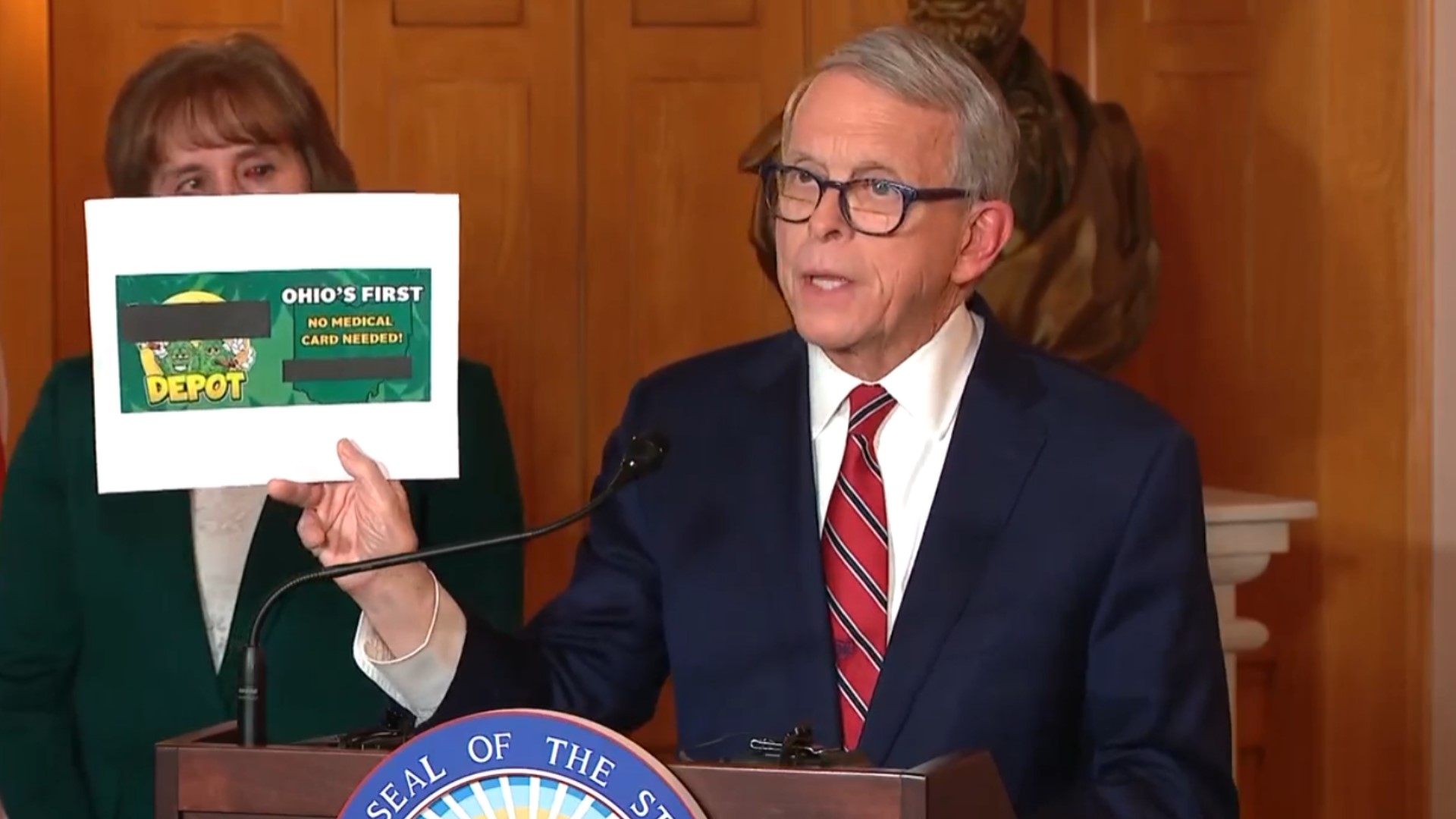 DeWine's remarks come as a bill to modify Issue 2 is working its way through the Ohio General Assembly.