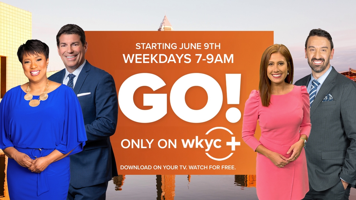 'GO!' morning show expanding on WKYC+ starting June 9
