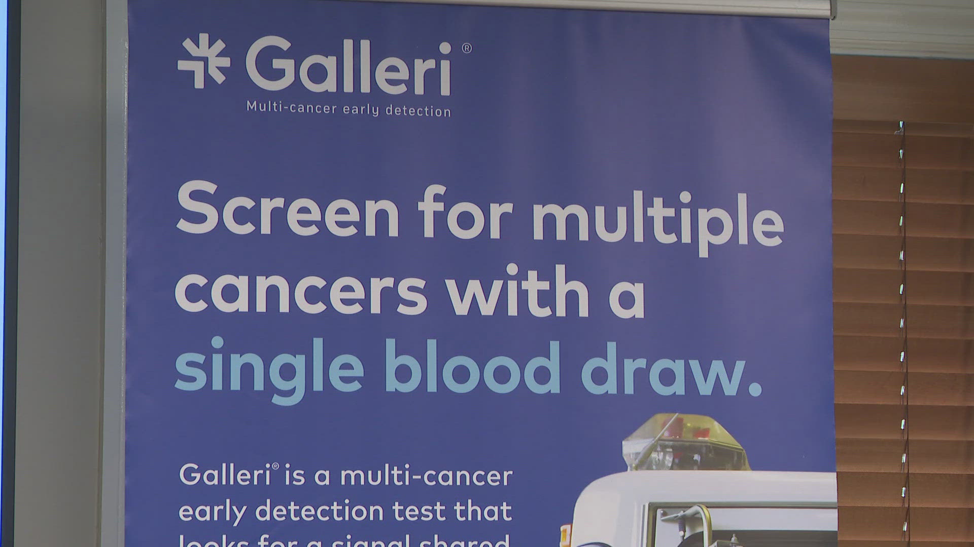 The Grail Galleri test can screen for fifty different types of cancer. University Hospitals Seidman Cancer Center is now offering the test to first responders.