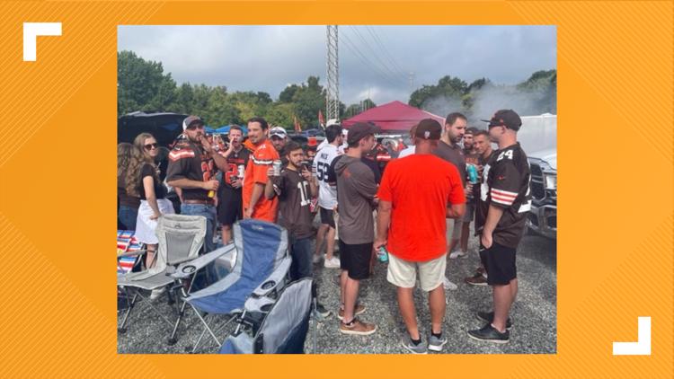 Browns fans take over Charlotte ahead of opener vs. Panthers