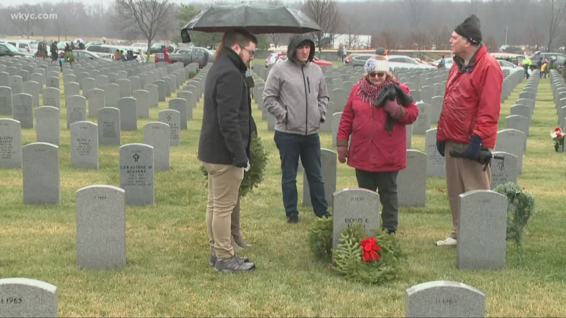 Ohio cemetery participates in Wreaths across America