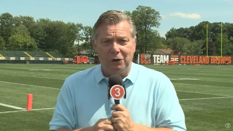 JIMMY'S TAKE: 3News' Jim Donovan talks concerns at wide receiver on Day 2 of Cleveland Browns training camp