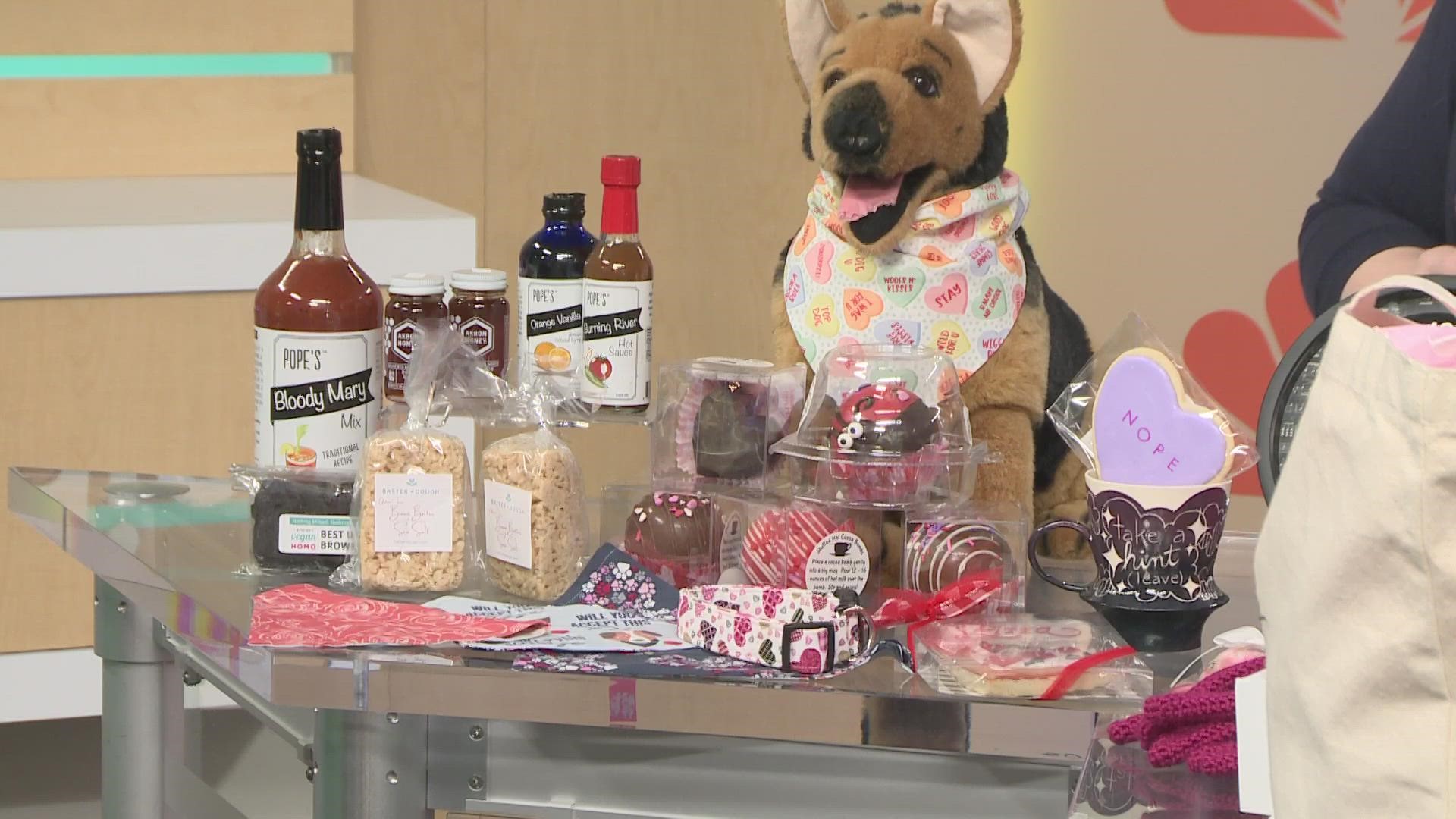 If you are looking for a Valentine's Day gift, Cleveland Bazaar is hosting a pop-up shop.