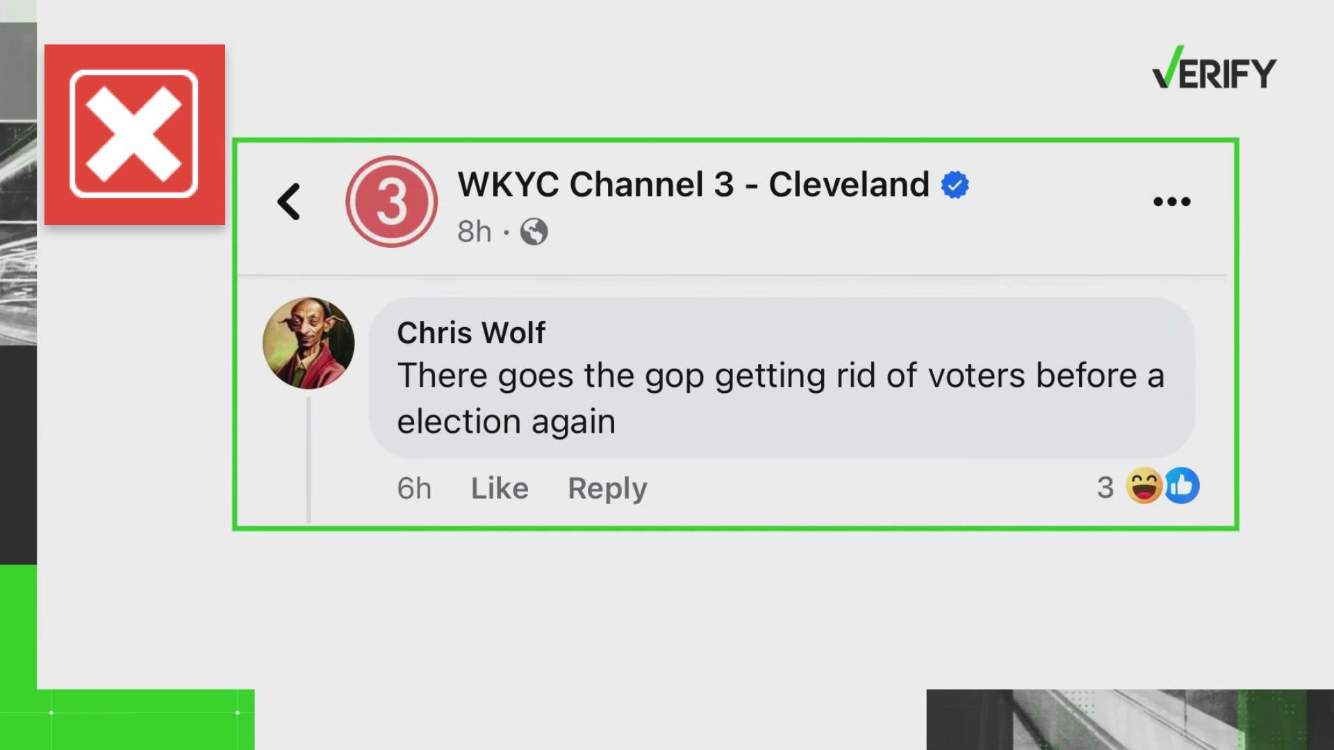 Ohio has been using the National Change of Address database to keep its voter rolls up to date for decades, including under a Democratic secretary of state.