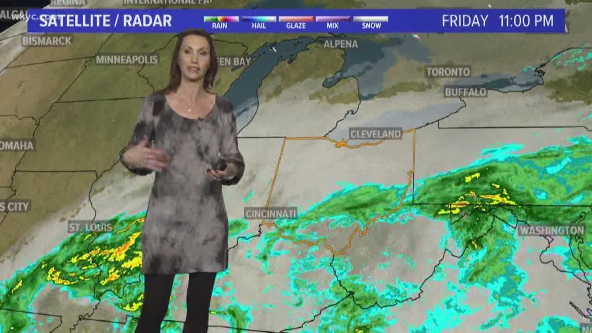 Betsy Kling 11 P m Weather Forecast For December 14 2018 Wkyc