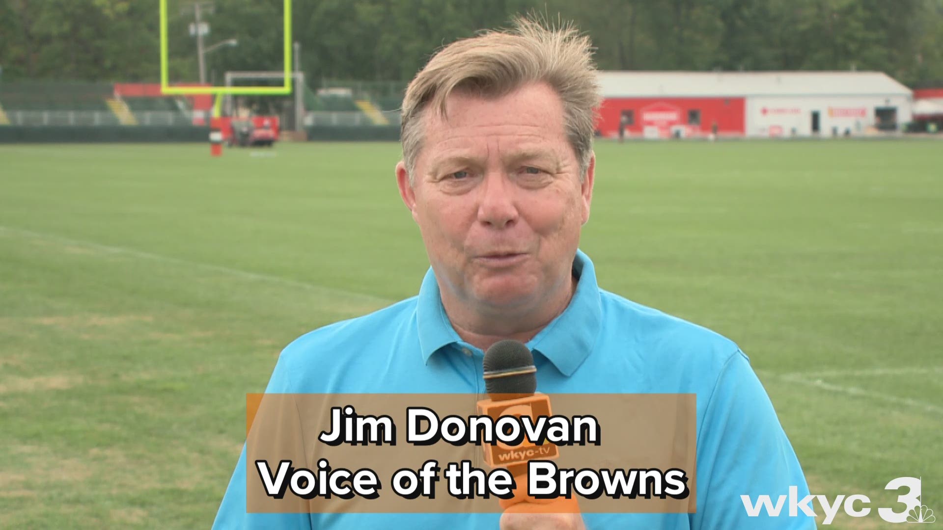 That's a wrap!  Jim Donovan recaps the final day of training camp open to the public in Berea.