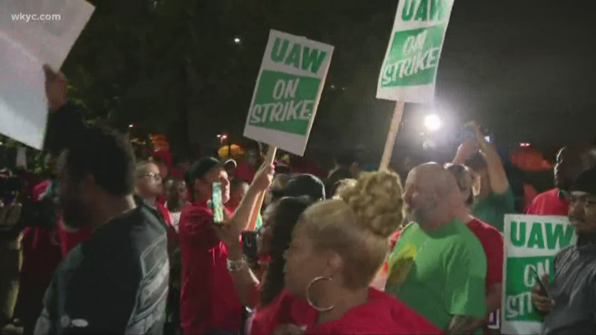 Sept. 16, 2019: More than 49,000 workers shut down 33 manufacturing plants in nine states across the U.S., as well as 22 parts distribution warehouses. It wasn't clear how long the walkout would last, with the union saying GM has budged little in months of talks while GM said it made substantial offers including higher wages and factory investments.