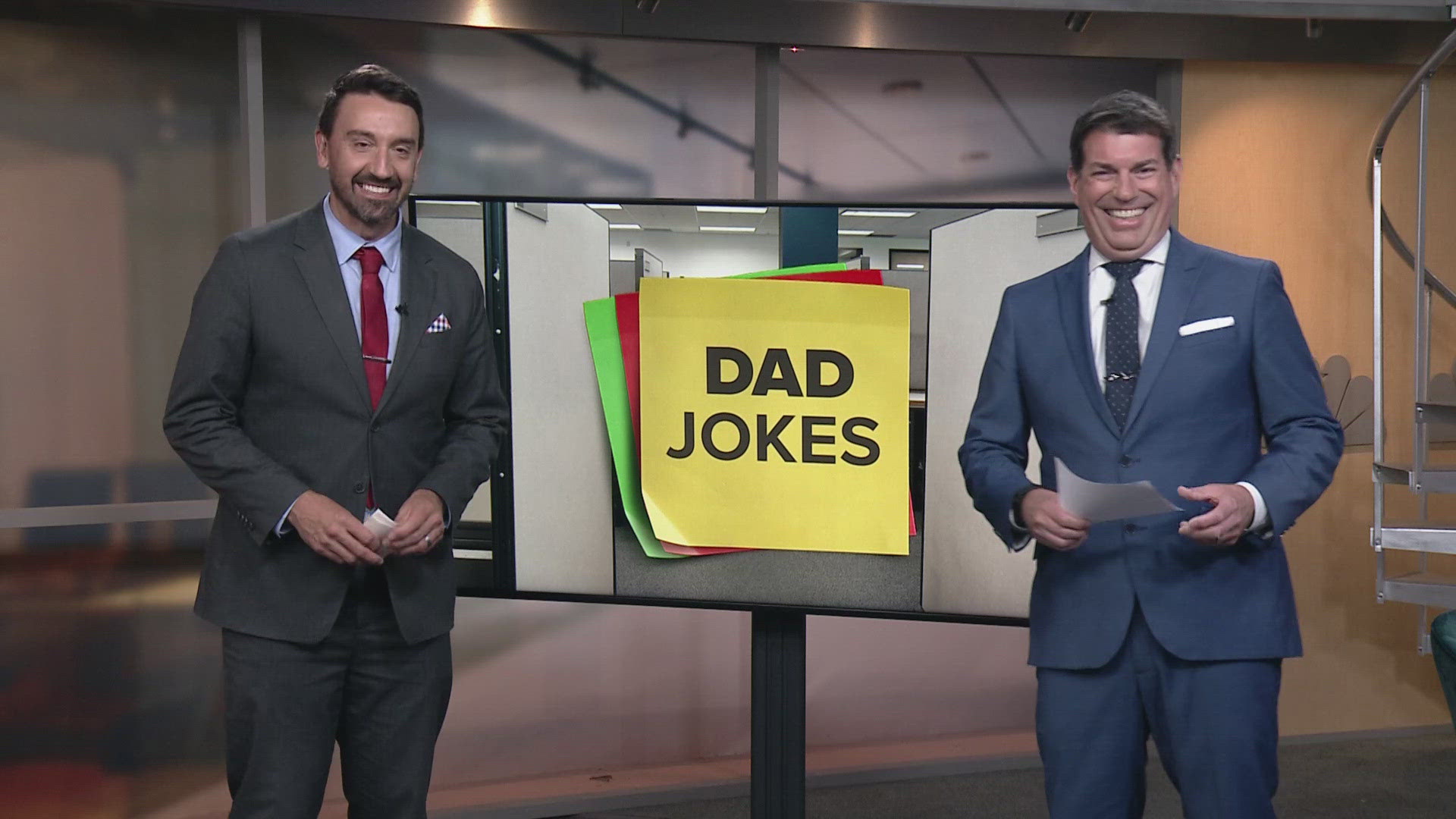 We're starting your work week with a smile as Matt Wintz and Dave Chudowsky unleash another round of dad jokes -- including one about the Black Eyed Peas.