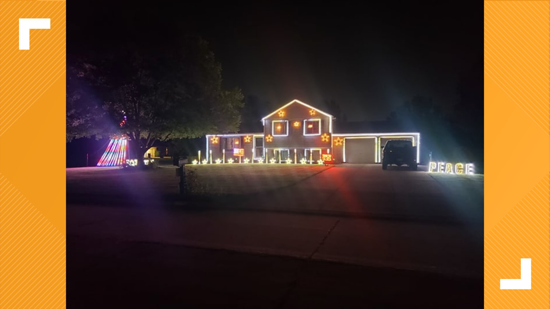 The Bivianos of North Canton have been creating holiday light shows for years. Money raised from their first July 4th display will benefit Akron Children's Hospital.