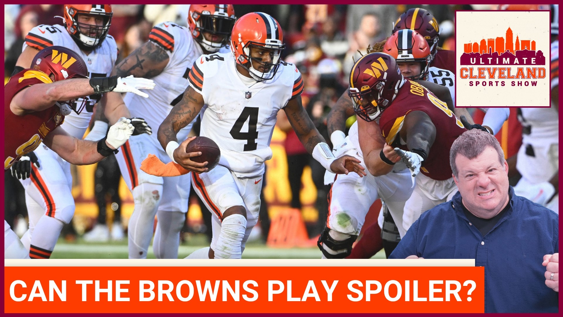 For the second straight game, can the Cleveland Browns ruin their opponents playoff plans?