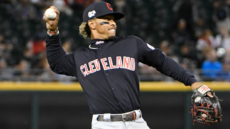 Indians wearing 'Cleveland' road jerseys in home opener; Francisco