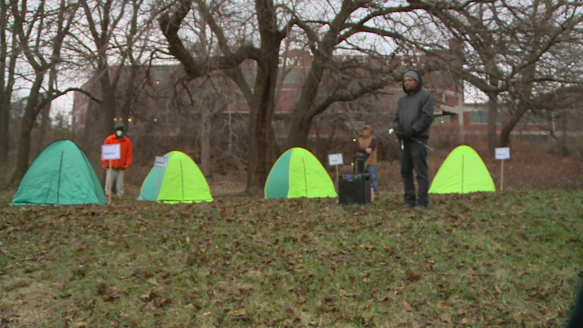 Two of the men died on the city streets, and activists are claiming the county has dragged its feet completing an addition for an area shelter.