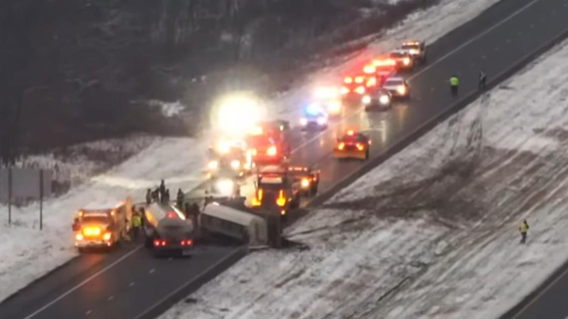 I-271 closed in both directions from Medina County into Summit County ...